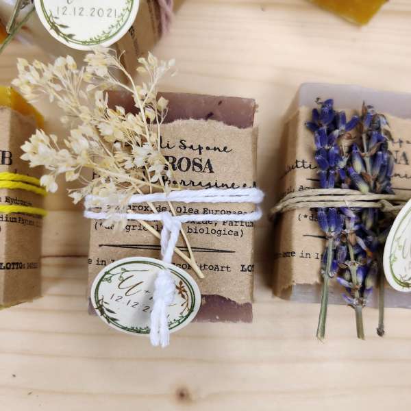 segnaposto sapone artigianale profumato ecofattoart